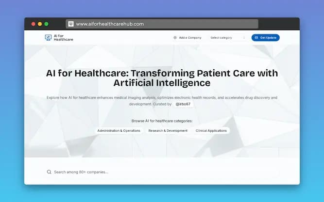 AI for Healthcare Hub